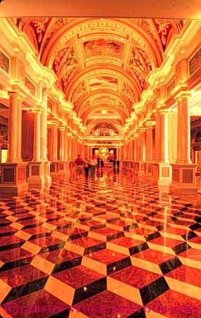 Stock Photo #8261: keywords - arch architecture attraction casino casinos color colorful column columns decor decorate decoration design destination floor galleria gamble gambling gaming gold golden inside interior las lighting lights neon nevada pattern pillar pillars symmetrical symmetry tourist travel usa vacation vegas venetian vert