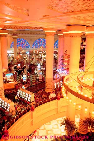 Stock Photo #12606: keywords - aladdin casino casinos design gamble gambling glitter interior las lavish nevada opulent vegas vert