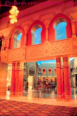 Stock Photo #12608: keywords -  aladdin arch arches casino casinos design gamble gambling glitter interior las lavish nevada opulent vegas vert