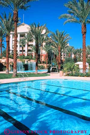 Stock Photo #8273: keywords -  attraction cool destination hotel hotels las nevada palm pool pools refresh refreshing regent resort resorts summerlin swim swimming tourist travel tree trees usa vacation vegas vert water