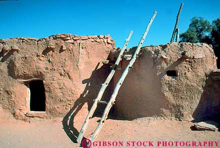 Stock Photo #17688: keywords - adobe american city desert design habitat habitats historic home horz house indian las lost mud museum native near nevada of overton replica site structure style tradition traditional vegas