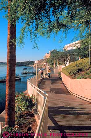 Stock Photo #12925: keywords -  colorado destination edge gamble gambling laughlin nevada palms people resort resorts river riverfront rivers shore travel vert walk walkers walking walkway west