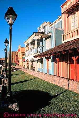 Stock Photo #12927: keywords -  architecture building casino casinos colorado colorful design destination facade gamble gambling laughlin nevada pioneer resort resorts river style travel vert west western