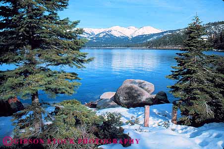 Stock Photo #12943: keywords -  alpine cold fresh horz lake lakes landscape mountain mountains nevada resort resorts scenery scenic season sierra sierras snow tahoe water winter
