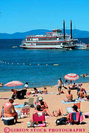 Stock Photo #12947: keywords -  alpine beach beaches boat cove fresh lake lakes mountain mountains nevada people relax relaxing resort resorts sierra sierras summer sunbathers sunbathing sunny sunshine tahoe vacation vert warm water zephyr