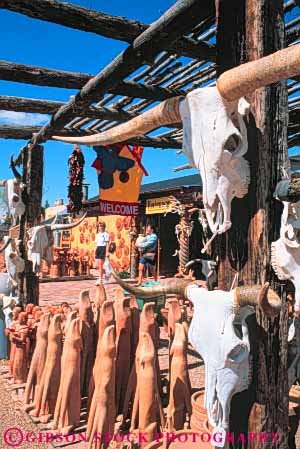 Stock Photo #8945: keywords - art destination display fe folk jackalope merchandise mexico mountain mountains new outdoor outside retail rocky sante shopping southwest store stores travel vert west western women