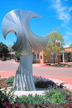 Stock Photo #8952: keywords - canyon destination district fe gallery in metal mexico mountain mountains new road rocky sante sculpture sculptures southwest travel vert west western