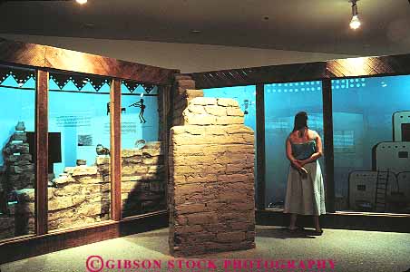 Stock Photo #11128: keywords - adobe albuquerque american center display displaying habitat heritage horz indian mexico museum museums native new pueblo southwest tradition urban west