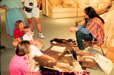 Stock Photo #11468: keywords -  american antonio child children craft cultures demonstrate demonstrating demonstration demonstrator heritage horz indian institute museum museums native of people san texas