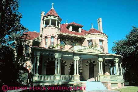 Stock Photo #11472: keywords - antonio historic home homes horz house san texas