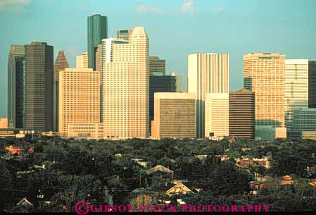 Stock Photo #7553: keywords -  america american architecture building buildings business center cities city cityscape cityscapes downtown horz houston modern new office skyline skylines texas urban usa west