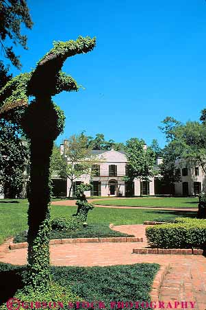 Stock Photo #11888: keywords - and bayou bend historic home house houston landscape landscaped landscaping mansion mansions texas topiary vert