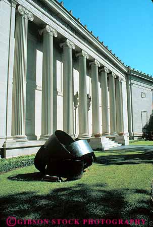 Stock Photo #11890: keywords - architecture art column columns design fine greek houston museum museums of pillar pillars style texas vert