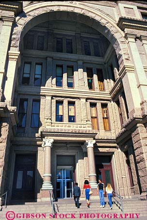Stock Photo #11429: keywords - arch architecture austin building capitol capitols entrance front government house legislative legislature people political politics seat state steps texas vert