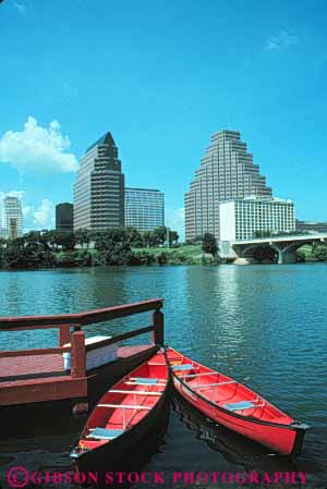 Stock Photo #7862: keywords -  america american architecture austin building buildings business canoe canoes center cities city cityscape cityscapes colorado downtown hotel hotels lake modern new office offices river skyline skylines texas urban us usa vert