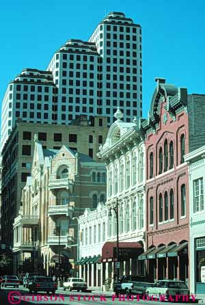 Stock Photo #7867: keywords -  america american architecture austin building buildings business center cities city cityscape cityscapes downtown modern new office offices sixth skyline skylines street texas urban us usa vert