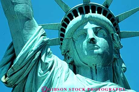 Stock Photo #3526: keywords - americana city cooperation freedom gift horz liberty national new of patriot patriotism spirit states statue symbol united unity york