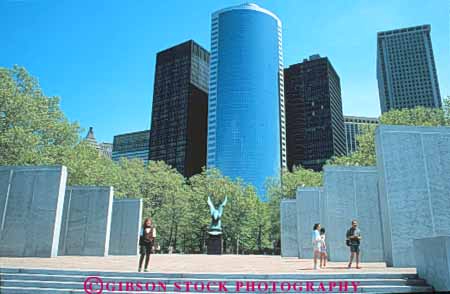 Stock Photo #9117: keywords -  attraction battery city commemorate commemorates commemorating downtown horz manhattan memorial memorials municipal new park parks public tourist war wars york