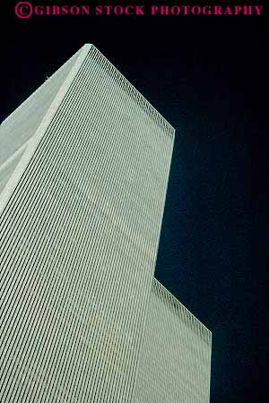 Stock Photo #13712: keywords -  architecture bright building buildings business center city commerical design downtown high identical metal modern new office offices pair rise silver similar style tall trade twin twins two vert world wtc york