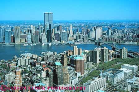 Stock Photo #7564: keywords -  aerial america american architecture building buildings business center cities city cityscape cityscapes downtown horz modern new office river skyline skylines urban usa york