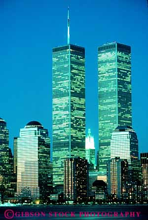 Stock Photo #7572: keywords - america american architecture building buildings business center cities city cityscape cityscapes downtown light lighting lights modern new night office skyline skylines trade urban usa vert world york