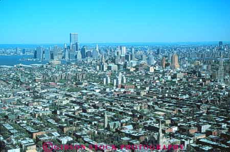 Stock Photo #9162: keywords -  aerial aerials apartment brooklyn buildings city cityscape cityscapes horz neighborhood neighborhoods new overhead residential skyline skylines sprawl sprawling urban urbanization urbanized york