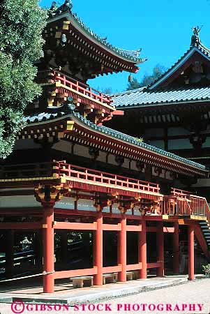 Stock Photo #13083: keywords - architecture asian buddhist building byodo church churches design destination geometric geometrical geometry hawaii hawaiian in islands oahu oriental ornate pattern red religious style temple temples tourist travel tropical vert