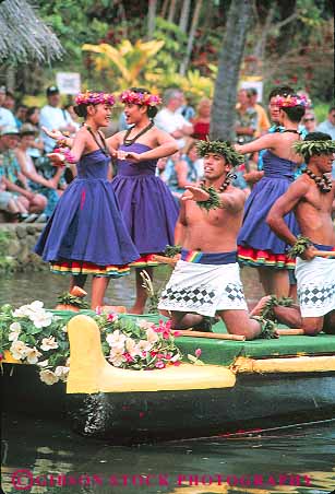 Stock Photo #13122: keywords - act acting actor actors boat boats canoe canoes center costume costumed costumes cultural demonstrate demonstrates demonstrating demonstrator demonstrators entertain entertainers entertaining entertainment entertains group groups hawaii hawaiian hawaiians heritage historic history island islands native natives oahu pageant pageants people perform performance performers performing performs polynesian recreate recreates recreating reenact reenacting reenactment reenacts show showing shows tropical vert water