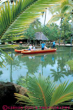 Stock Photo #13127: keywords -  boat boats canoe canoes center cultural hawaii hawaiian hawaiians heritage hull hulls island islands long native natives oahu people polynesian recreate recreates recreating tour tours tropical twin vert water
