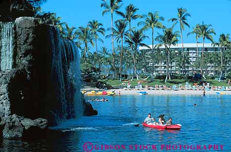 Stock Photo #13193: keywords - big boat boating calm destination families family hawaii hawaiian hilton horz hotel hotels in island islands kayak kayaker kayaking kayaks lagoon leisure modern new paddle paddles paddling people play playing recreation resort resorts sport travel tropical vacation vacations waikoloa water