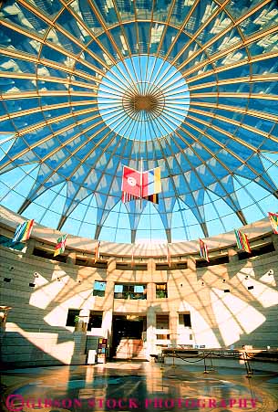 Stock Photo #12249: keywords -  african american angle architecture black building ceiling ceilings circle circles circular design detroit diagonal diagonals dome domes ethnic geometric geometrical geometry glass heritage history interior michigan modern museum museums new of pattern radial radius rotunda rotundas shape shapes skylight skylights style triangle triangles vert