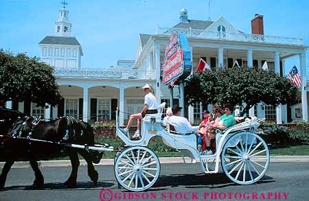 Stock Photo #13215: keywords - atmosphere attraction bavarian carriage carriages destination frankenmuth german great horse horses horz lakes michigan midwest motif motifs region summer theme themes tour tourist tourists tours town towns travel