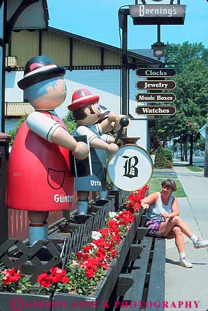 Stock Photo #13217: keywords - atmosphere attraction bavarian boenings clock clocks decoration destination display frankenmuth german great haus lakes michigan midwest motif motifs region store stores theme themes tourist town towns travel vert