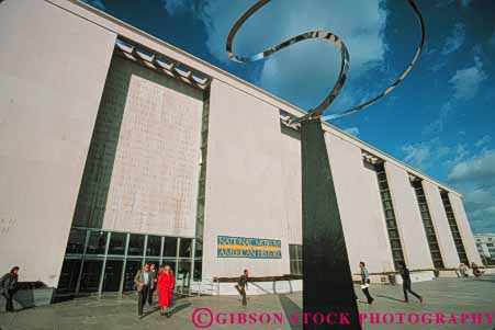 Stock Photo #8753: keywords -  american architecture attraction building columbia dc district eum history horz modern mus museums national of science smithsonian tourist us usa washington