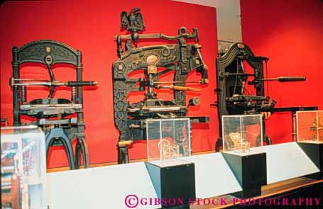 Stock Photo #8760: keywords -  american antique attraction columbia dc display district equipment exhibi exhibits historic history horz museum museums national of old press presses print printing science sciences smithsonian tourist us usa washington yt