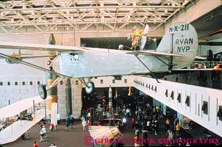 Stock Photo #8767: keywords -  air airplane airplanes and attraction columbia dc destination district equipment exploration flight flying historic history horz louis museum museums of saint smithsonian space spirit st st. tourist travel washington