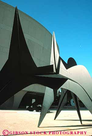 Stock Photo #8769: keywords - abstract abstraction abstracts art attraction columbia dc destination display district hirshhorn metal museum museums of outdoor outside public sculpture sculptures smithsonian tourist travel vert washington