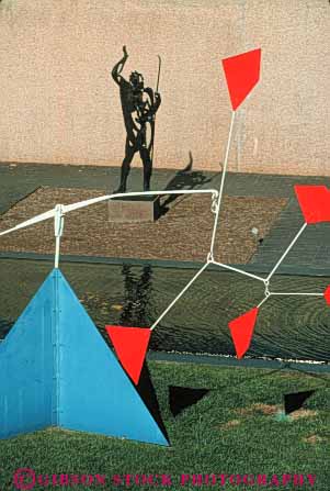 Stock Photo #8770: keywords - abstract abstraction abstracts art attraction columbia dc destination display district garden hirshhorn metal museum museums of outdoor outside public sculpture sculptures smithsonian tourist travel vert washington