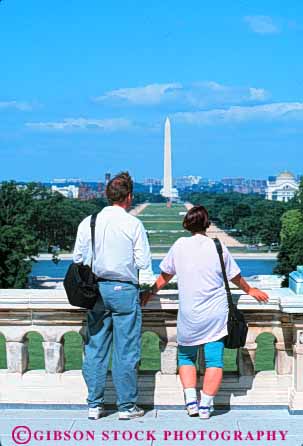 Stock Photo #8792: keywords -  abraham architecture attraction classic columbia couple dc destination display district greek lincoln look mall memorial monument monuments museums of people public tourist tourists travel traveler travelers up vacation vert washington