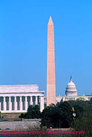 Stock Photo #7880: keywords -  building buildings capitol columbia commemorate commemorative dc district granite landscape lincoln memorial memorials monuments national of scenic usa vert washington