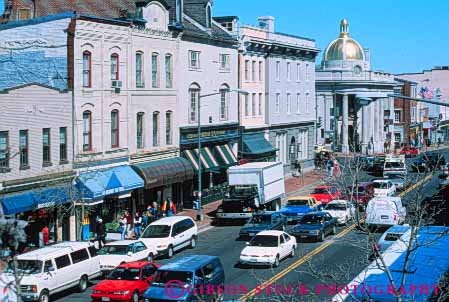 Stock Photo #8810: keywords -  area attraction building buildings busine businesses columbia community dc destination district georgetown horz massachusetts of public retail shop shopper shoppers shopping shops ss store stores street tourist town travel washington