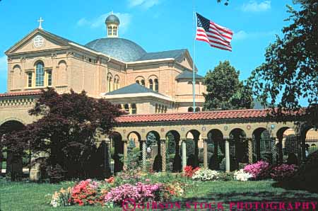 Stock Photo #8822: keywords -  architecture building buildings capitol columbia dc destination district franciscan horz monasteries monastery national of office offices religion religious travel usa washington