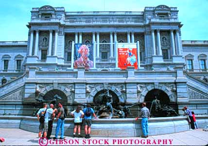 Stock Photo #8874: keywords - architecture attraction building classic classical columbia congress dc decorate decorated decorative design destination district fancy federal fountain government horz interior jefferson lavish libraries library of ornate refurbish refurbished renew renewed restore restored summer tourist tourists tradition traditional travel travelers washington