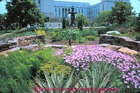 Stock Photo #8899: keywords -  attraction botanical columbia dc district flower flowering garden gardens horz landscape landscaping of plant plants public states tourist united us washington