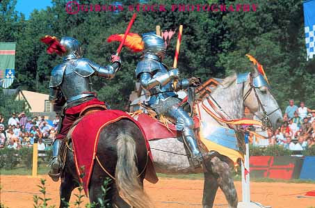 Stock Photo #13269: keywords -  amored annual armor battle competition contest costume costumed crownsville era event fair faire fairs festival festivals horse horses horz in joust jousting knight knights maryland medieval metal outdoor outside parties party people renaissance ride rider riders riding