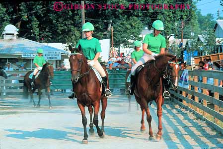 Stock Photo #12440: keywords -  animal animals annual contest county display displaying displays event events fair fairs female females festival festivals four girl girls green h horse horseback horses horz maryland montgomery ride rider riders riding show skill skills summer teen teenage teenager teenagers teens trot troting two uniform youth