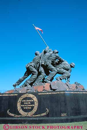 Stock Photo #13278: keywords -  american arlington battle battles commemorate commemorates commemorating flag ii iwo jima memorial memorials metal raise raising soldier soldiers statue statues symbol symbolize symbolized symbols two vert victories victory virginia war wars world