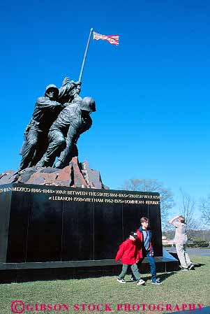 Stock Photo #13279: keywords - american arlington battle battles commemorate commemorates commemorating flag ii iwo jima memorial memorials metal people raise raising soldier soldiers statue statues symbol symbolize symbolized symbols two vert victories victory virginia war wars world