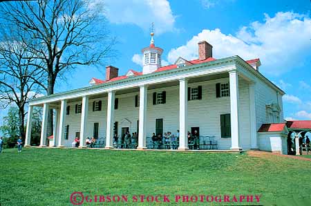 Stock Photo #13287: keywords - american architecture attraction building buildings colonial column columns design estate estates george historic history home horz house landmark mansion mansions mount mt mt. old pattern pillar pillars president presidential presidents site sites square style tourist traditional vernon vintage virginia washington