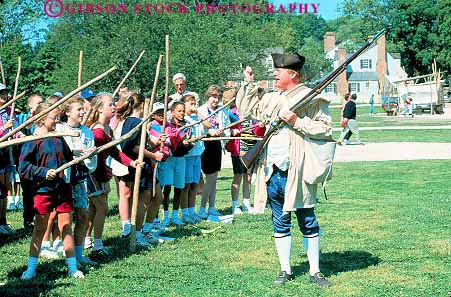 Stock Photo #11587: keywords -  adolescents american building buildings child children childrens colonial colony community costume costumed dressed early elementary era field fun group groups heritage historic history horz leads living middle museum museums old people person play playing portray preserve preserved recreate recreated reenact reenacted reenacting reenactment restoration restore restored revolution school site soldier soldiers student students trip virginia williamsburg youth